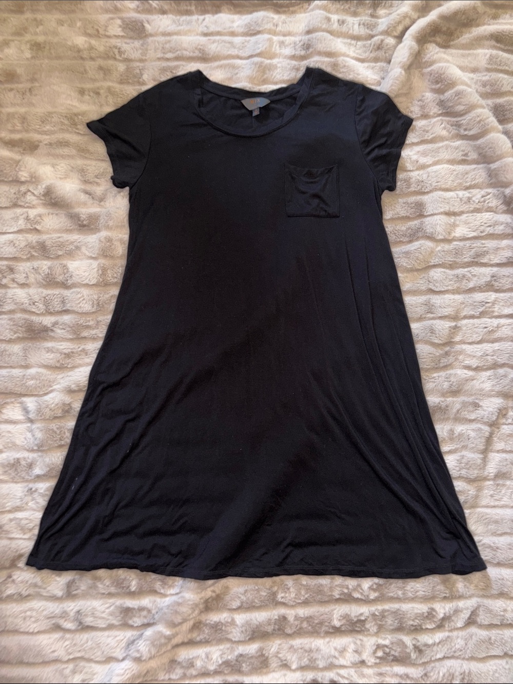 Black T-Shirt Dress